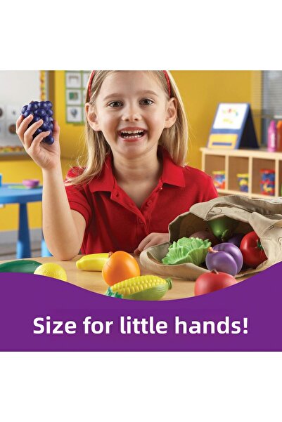 Learning Resources New Sprouts Fruit and Veg Tote-LER9722