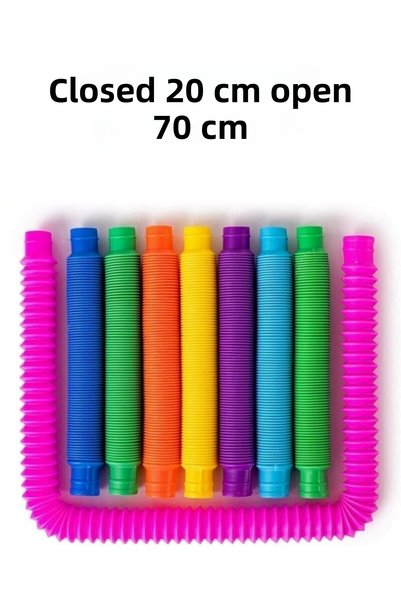 ümit toys 5 قطع من أنبوب البوب ​​للتخفيف من التوتر (5 أنابيب بوب)