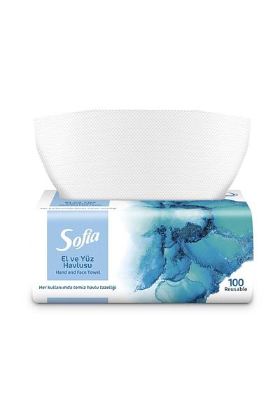 Sofia Hand and Face Towels 100 Pieces