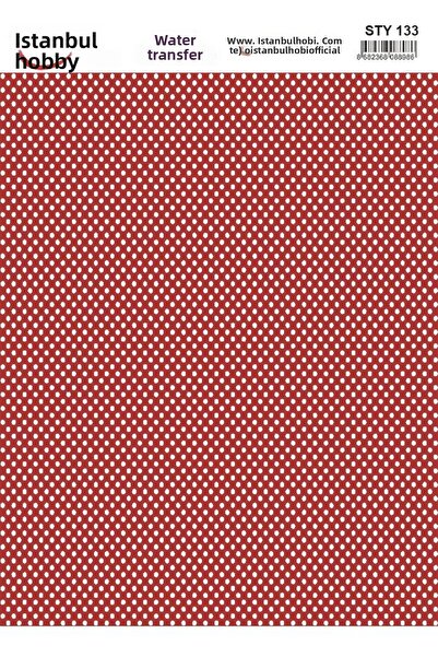 İstanbul Hobi نقل مائي للعام الجديد 25x35 سم STY133