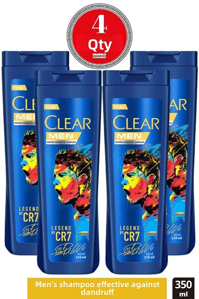 Clear 350 ml Men's Shampoo Cr7 Against Dandruff