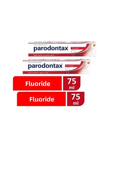Parodontax معجون أسنان سينسوداين بالفلورايد 75 مل. x2 قطعة