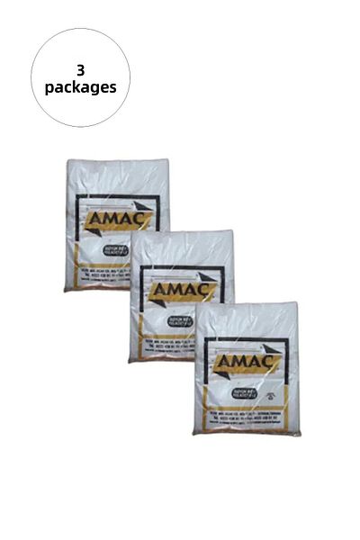 LAMFER Transparent Hırırır Athlete Bag Large Size 29x52 Cm 650 gr (3 PACK-TAKRIBEN 450 PIECES)