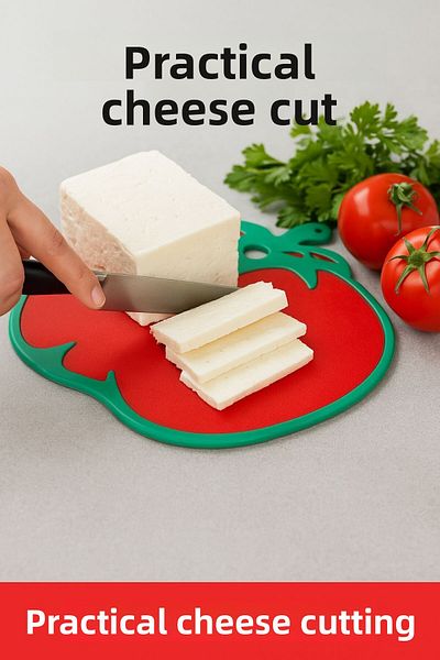 Open Home Concept Tomato - Bread, Vegetable, Fruit Non-slip Stain-proof Cutting Stand Board
