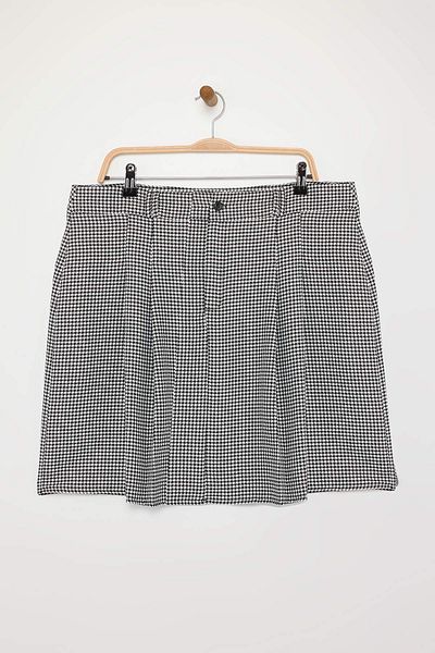 Trendyol Curve Multicolored Woven Large Size Skirt