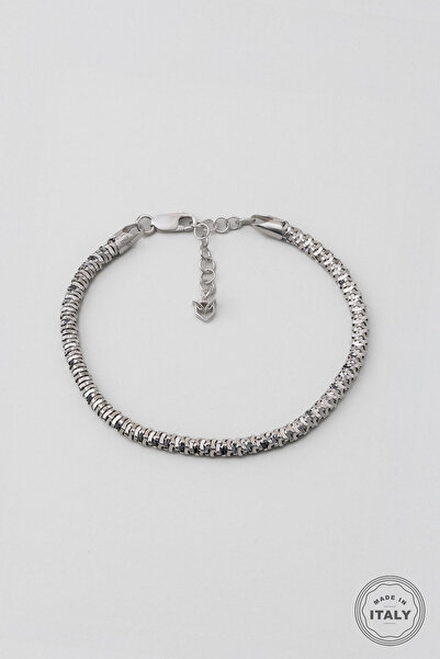 So CHIC... İtalyan 22 Cm Gümüş Erkek Zincir Bileklik