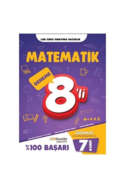 Onburda Yayınları 7. Sınıf Matematik Yeni Nesil Branş Denemeleri / Kolektif /...