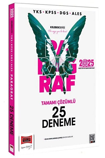 Yargı Yayınları Yargı 2025 Yks Kpss Dgs Ales Paragraf 25 Deneme Çözümlü Keleb...