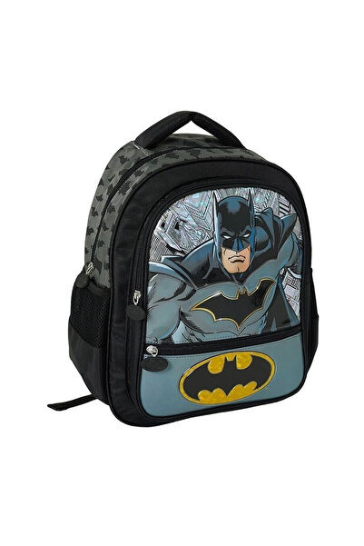 OBM Μαύρη σχολική τσάντα Μπάτμαν 2025