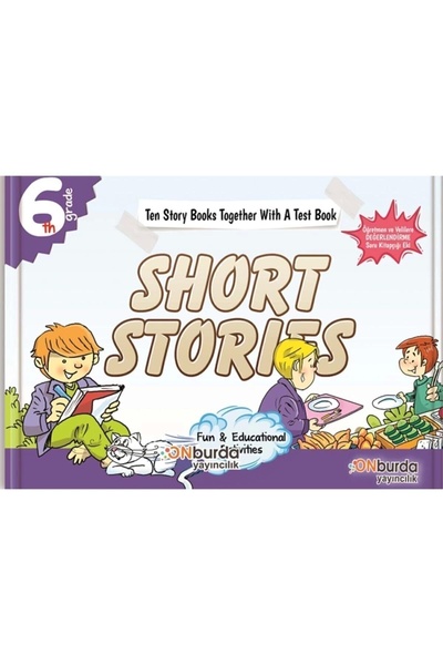 Genel Markalar 6. Sınıf Short Stories (10'lu Hikaye) / Kolektif / ONburda Yayınları / 9786057034212