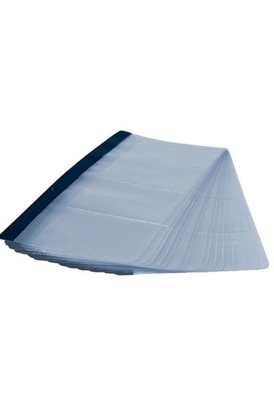 Liz Business Card Holder Transparent Refill Foil 13x26 Cm L-430 (1 Pack 20 Pieces)