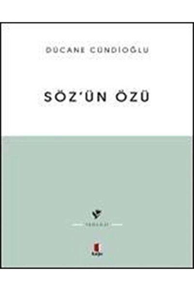 Kapı Yayınları Söz'ün Özü