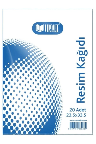 25×35 Poşetli Resim Kağıdı 20 Adet