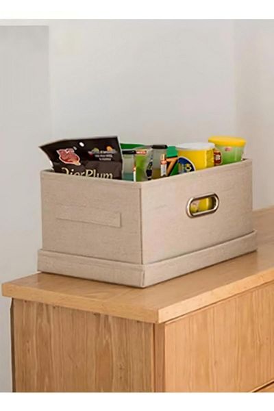 Generic 2pcs Wardrobe Clothes Organizer Cubes with Lids Foldable Fabric Decorative Storage Box Bins Organize