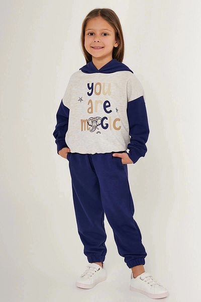 Rolypoly You are Magic White Navy Blue Σετ φόρμας για κορίτσια