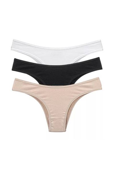 GECKO COLLECTION Gecko String Thong - 3-Piece Women's Panties Set