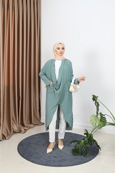 NİSUM MODA Cross Pocket Tunic