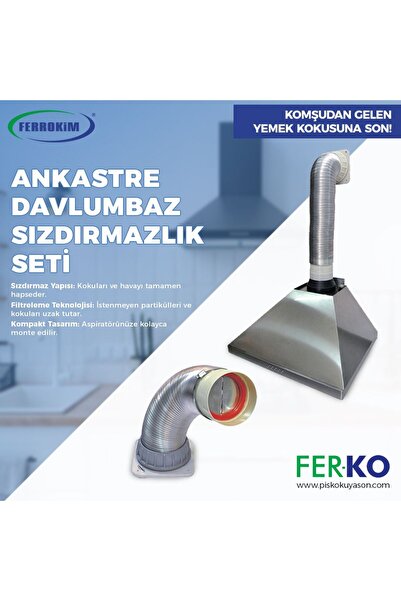 Fer ko Davlumbaz Aspiratör Koku Sızdırmazlık Seti 1,5 M