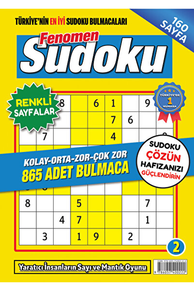 Fenomen Yayıncılık Sudoku 002