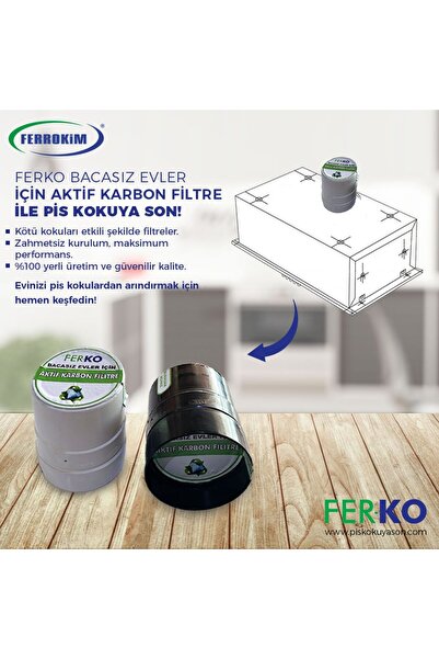 Fer ko Bacasız Evler Için Uzun Ömürlü Aktif Karbon Filitre Bacasız Karbon