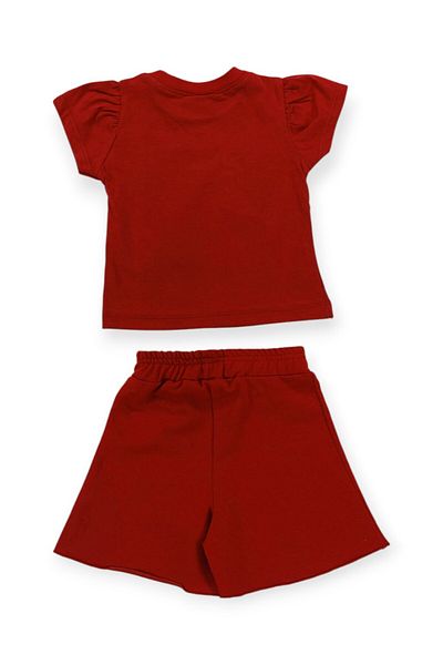 ZİMBOO Baby Girl Printed Bottom Top 2 Piece Set