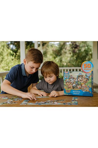 TOYFEST لغز باو باترول 50 قطعة - قطع مريح