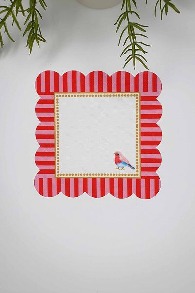 DECO Διακοσμητική χαρτοπετσέτα κοκτέιλ με ψηφιακή εκτύπωση και κοπή με λέιζερ - μοτίβο πουλιών