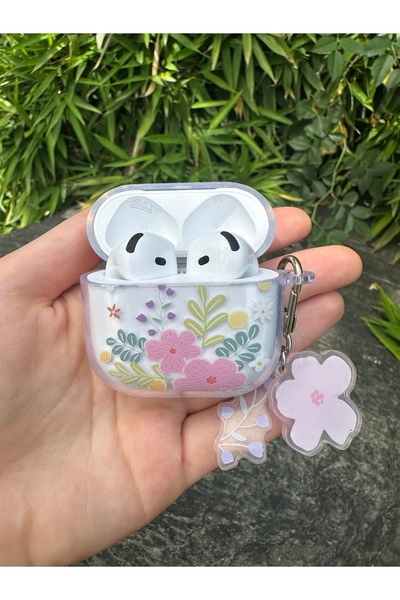 CASABLANCA AirPods 4Th Flower Patterned AirPods Case Compatible with Generation