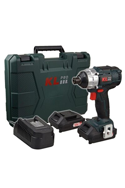 KLPRO KL Pro 18v 2.0 Ah Şarjlı Darbeli Vidalama Kömürsüz KLDV18B-20