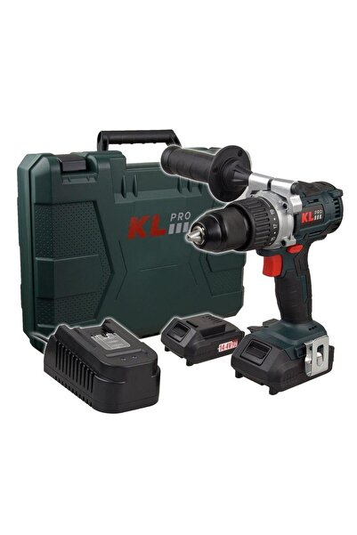 KLPRO 18Volt/2.0Ah Li-ion Kömürsüz Prof. Şarjlı Matkap Klnm18b-20