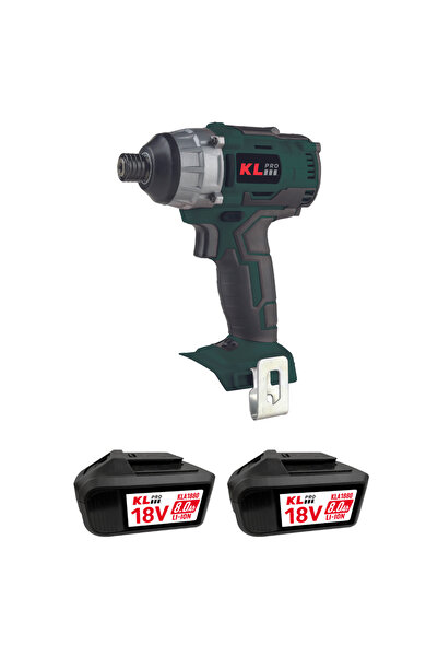 KLPRO Klpro18Volt/8.0Ah Li-ion Kömürsüz Prof. Torklu Darbeli Vidalama Kldv18B-80