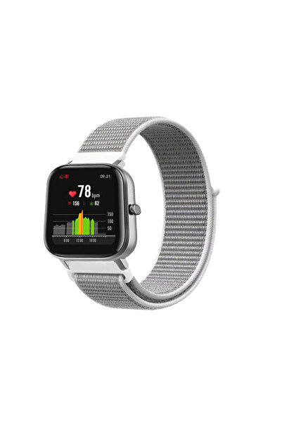 KRETON Amazfit GTS-GTS2-GTS2E-GTS3-GTS4-GTS4 Mini Uyumlu Spor Kumaş Desenli C...