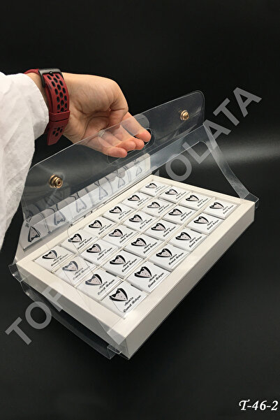 KAKAO AĞACI 98 Adet Çantalı Karton Kutuda Damat Çikolatası