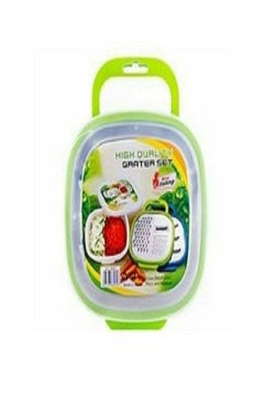 Generic 2-piece vegetable grater in a plastic box - Stove - Organizers and home supplies