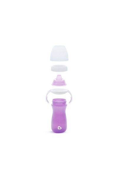 Munchkin Sensitive Transition Glass, 9Ay+, 296 Ml, Purple, 1 Piece