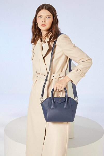 Zühre Magda Navy Blue Shoulder Bag Z0318