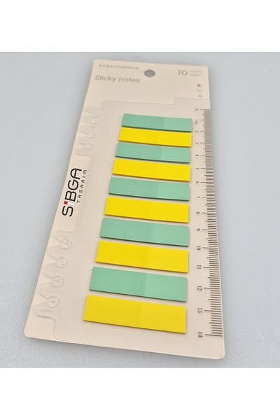 sibga tasarım Transparent Colored Postit Post-it Post It.Bookmark Bookmark Postit Sticker Note Paper 200 Sheets