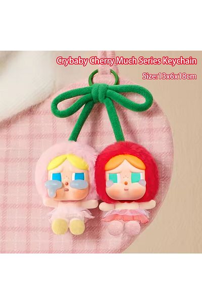 Choice Doll Crybaby Love You Cherry Much Series Fashion Hanging Card Cute Plush Doll Pendant Bag High Quali