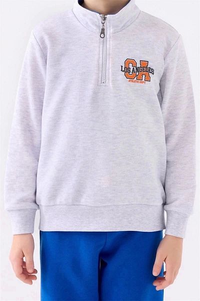 Rolypoly Boy's Tracksuit Set - Snow Melange