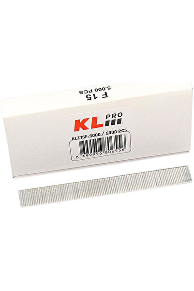 KLPRO 15mm Elektrikli Çivi Tabancası Çivisi 5000 Adet Klz15f