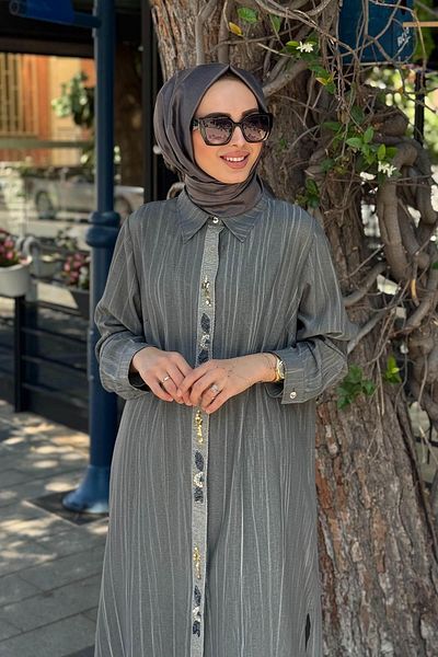 FUAT GÜRSEN Piping Bead Embroidered Double Suit