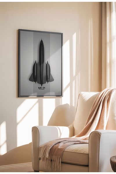 21mxm Frameless Wall Poster, Fighter Jet Top View, Aviation Art, Canvas, 2025 Aviation Collection