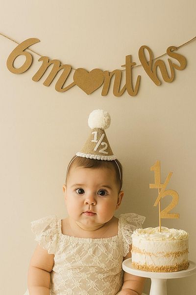 Partifabrik Kraft Retro 3 Piece Hat + Wall Graffiti + Cake Decoration Yarimyaş Party Set
