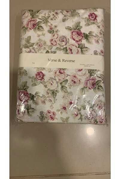 aky home style Jasmin Pike Double Pink 100% Cotton - 220 X 230