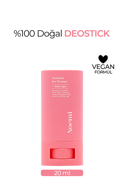Noemi %100 Doğal Deo Stick / Roll On - Vanilya Kokulu Ve Nemlendirici Etkili - 20ml – Daphne