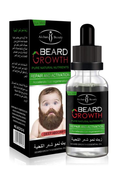 Aichun Beauty 30ml Hair Growth Pure Natural Nutrients Skin Cleansing Vitamins Hair Growth Beard Oil