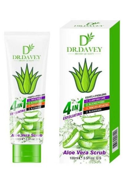 MACON Aloe Vera Face 4 in 1 Exfoliating And Body Scrub Unisex 120 grams
