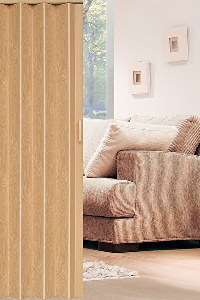 homenter Katlanabilir Meşe Akordiyon Kapı - 100x200 cm