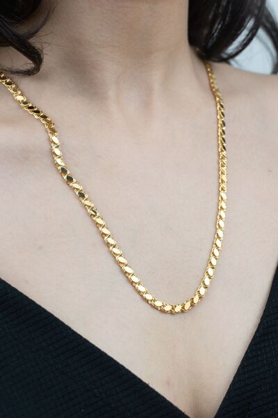 İdeal Sarraf 22 Ayar Altın Pul Zincir Kolye 55 Cm