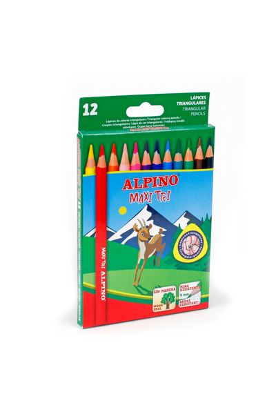 Alpıno Maxi Tri 12 Li Paint Pen Al-2133